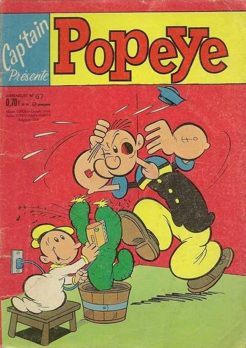 Scan de la Couverture Cap'tain Popeye n 67